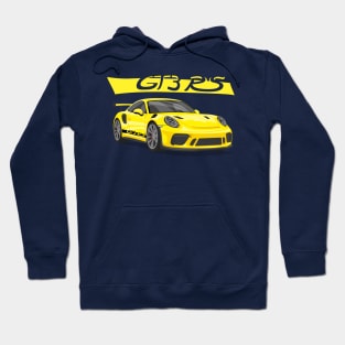 car gt3 rs 911 yellow edition Hoodie